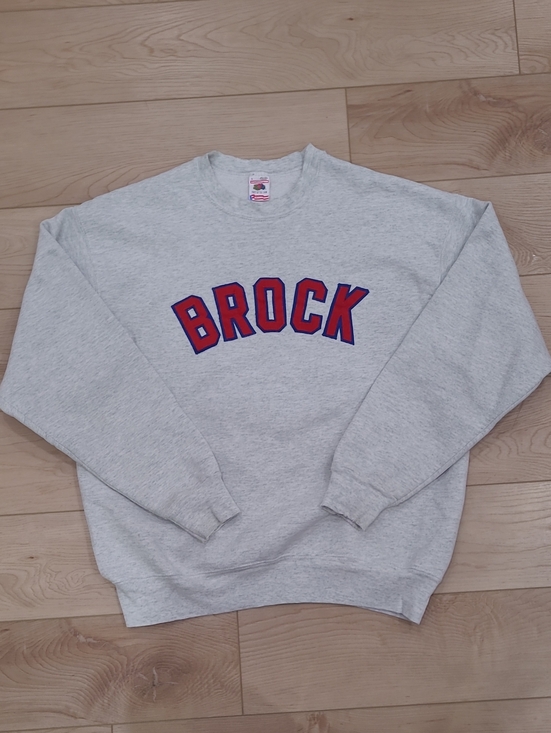 Fruit of the Loom Other - Vintage 1990s Brock University Collegiate Crewneck Sweatshirt Made In The USA